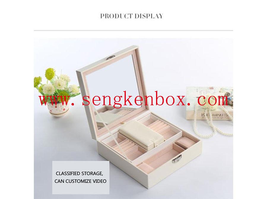High Quality Leather Jewelry Box