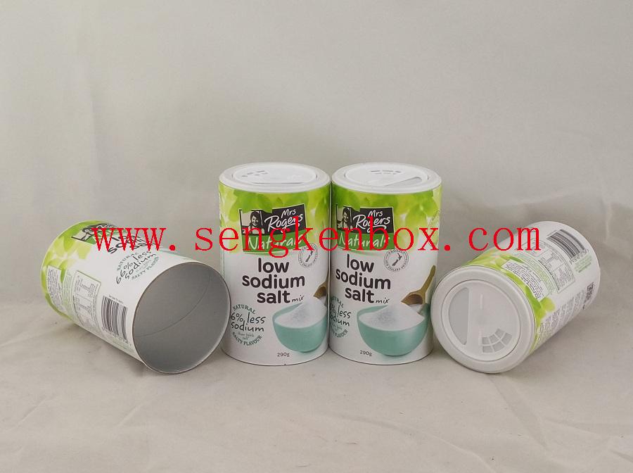 Salt Packaging Paper Cans Salt Packaging Paper Cans