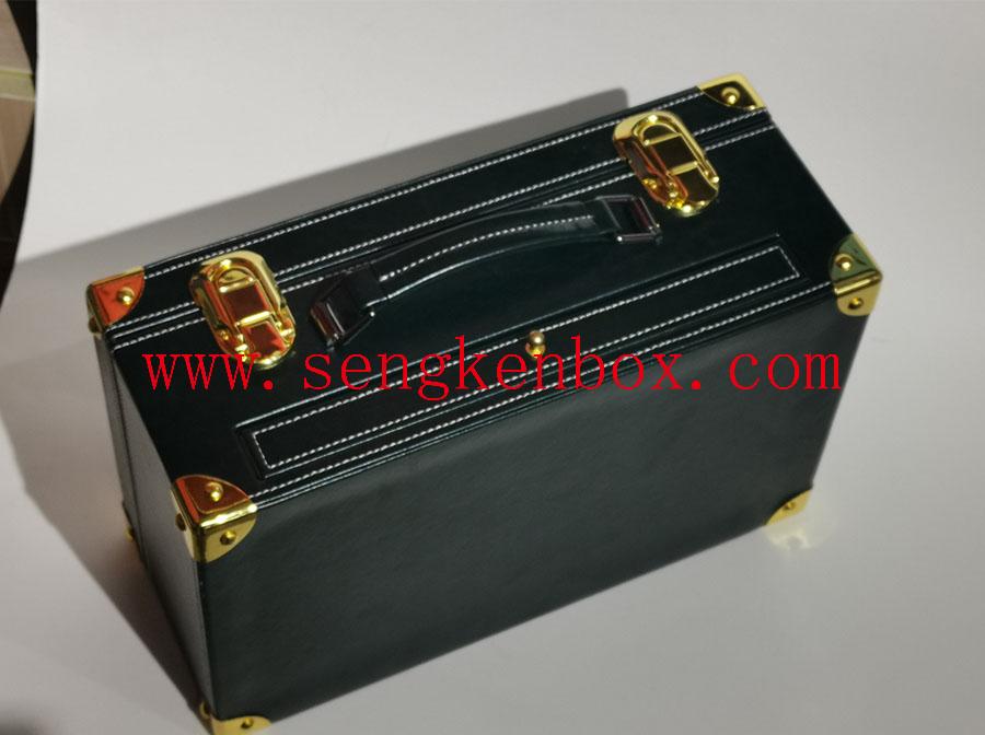 Storage Packaging Leather Box With Drawer Storage Packaging Leather Box With Drawer