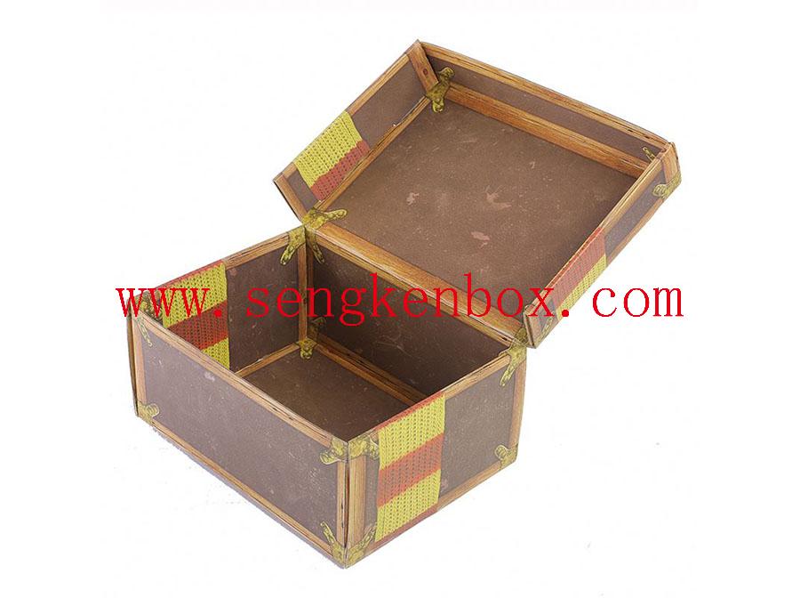 Vintage Custom Printed Paper Box Vintage Custom Printed Paper Box