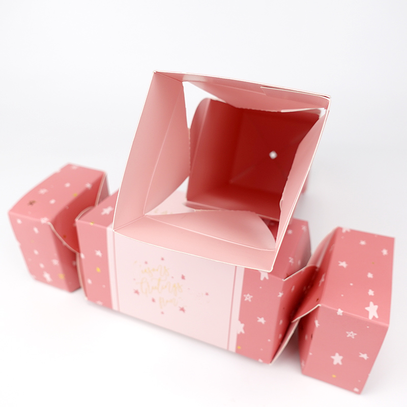 Christmas cracker paper box