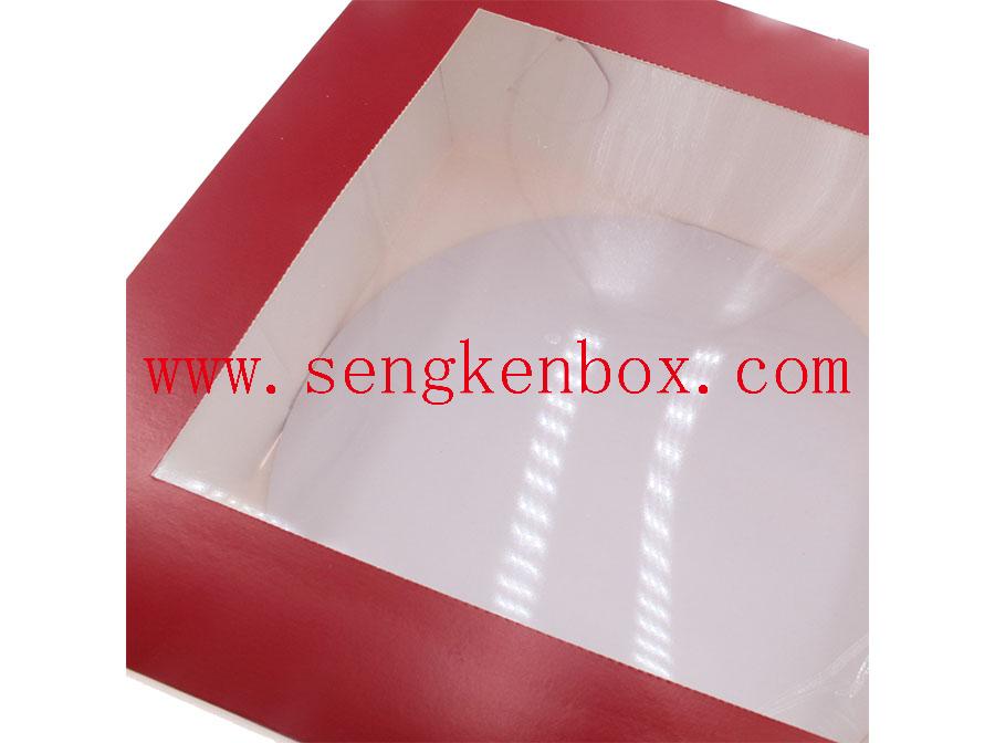 Food Paper Case With Visual Window