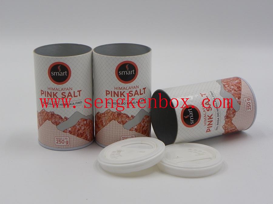 Himalayan Salt Packaging Shaker Paper Tube