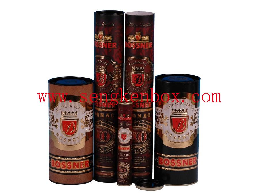 Wine XO Packaging Paper Cans with Metal Tinplate Lid Wine XO Packaging Paper Cans with Metal Tinplate Lid