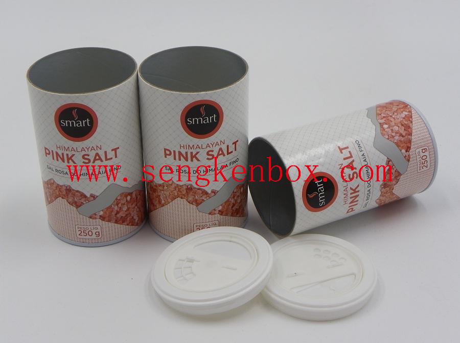 Salt Packaging Shaker Paper Tube Salt Packaging Shaker Paper Tube