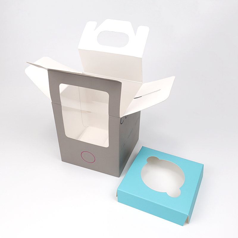 custom cupcake series packaging box