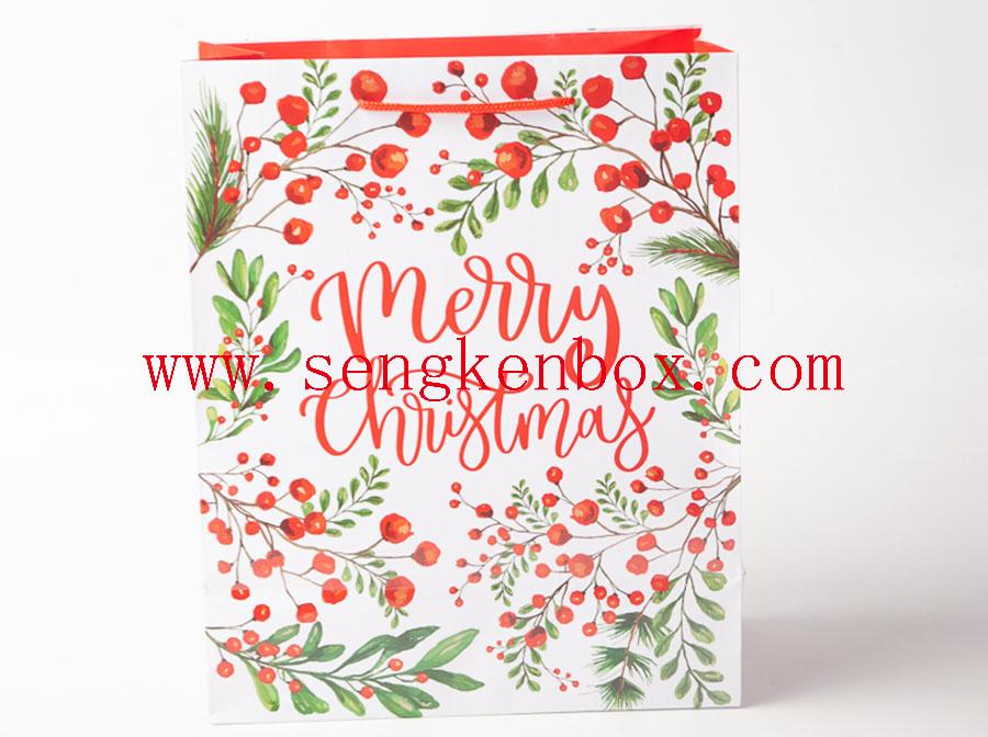 Gift Bag With Braided Rope Handle Gift Bag With Braided Rope Handle