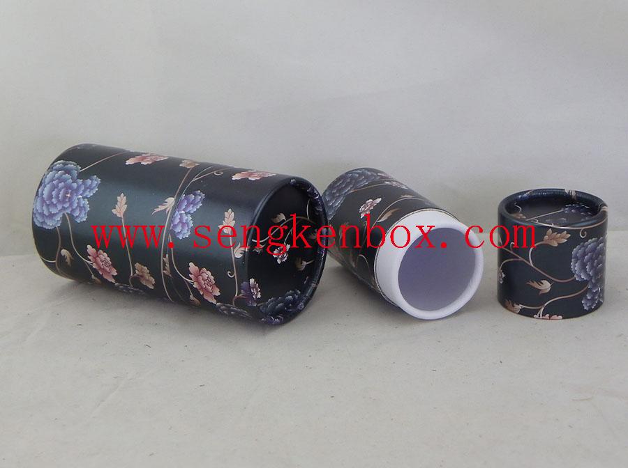 Round Paper Container Tea Packaging Tube Round Paper Container Tea Packaging Tube