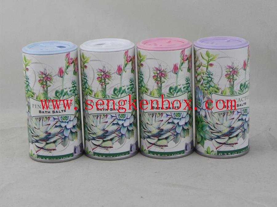 Grease-proof Al Liner Personal Care Products Packaging Shaker Paper Canister Grease-proof Al Liner Personal Care Products Packaging Shaker Paper Canister