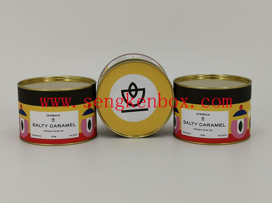Dust-proof Plastic Cover Paper Cans Packaging Dust-proof Plastic Cover Paper Cans Packaging