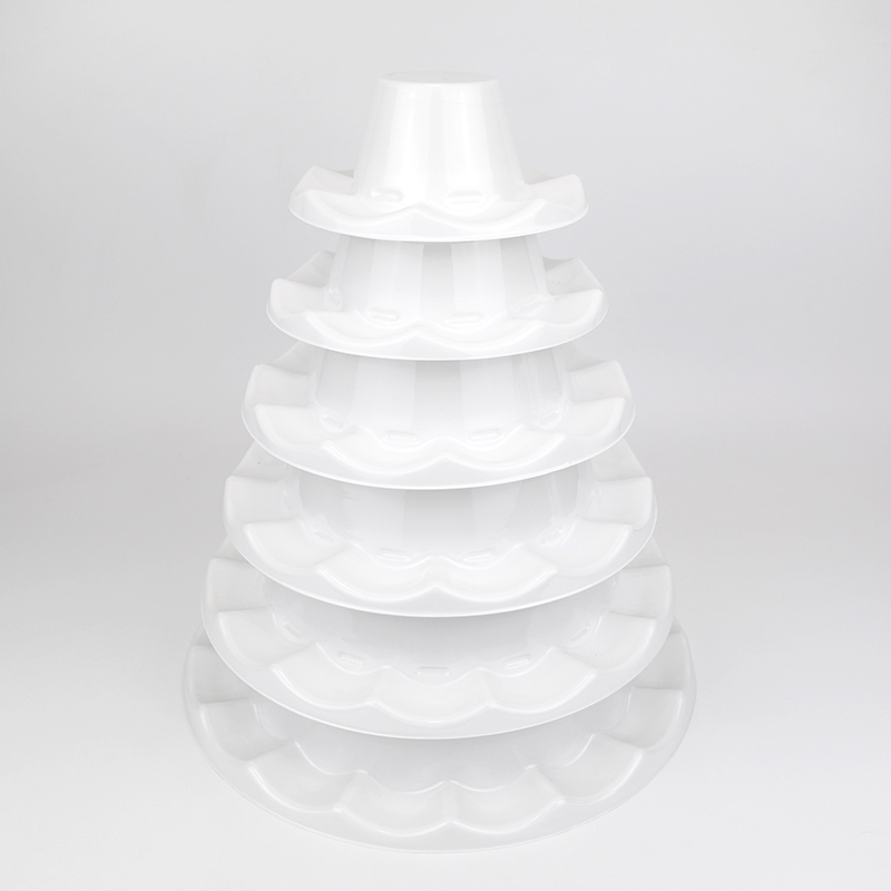 New 6 tiers macaron tower stand