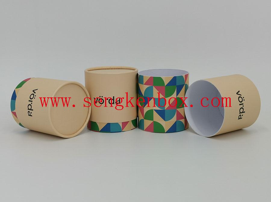 Paper Cans with Colorful Liner Paper Cans with Colorful Liner