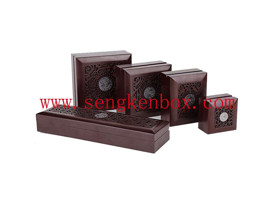 Wooden Packaging Case With Hollow Lid Wooden Packaging Case With Hollow Lid