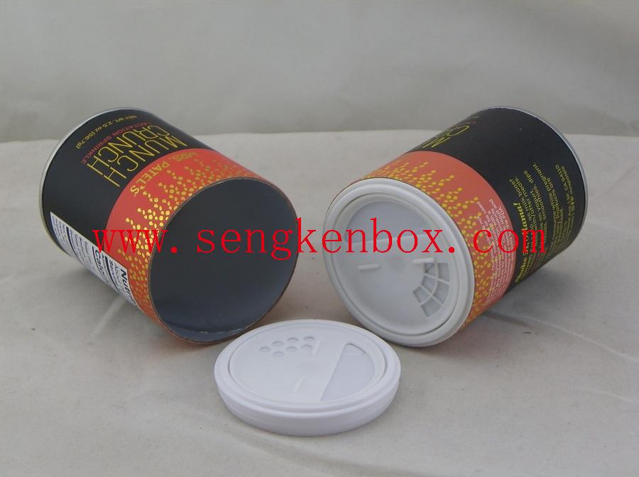 Paper Tube with Sifter Paper Tube with Sifter