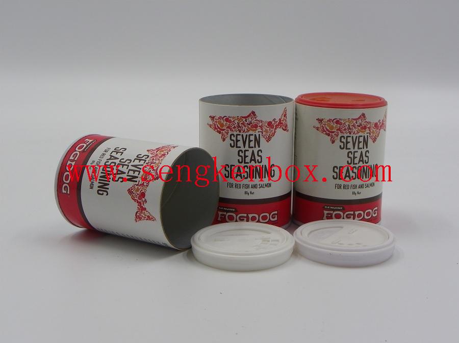 Cylinder Fish Seasonings Shaker Tube Cylinder Fish Seasonings Shaker Tube
