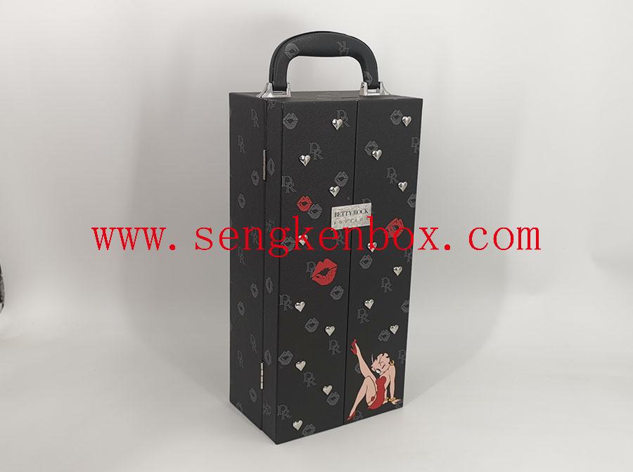 High Quality Wine Packaging Leather Box High Quality Wine Packaging Leather Box