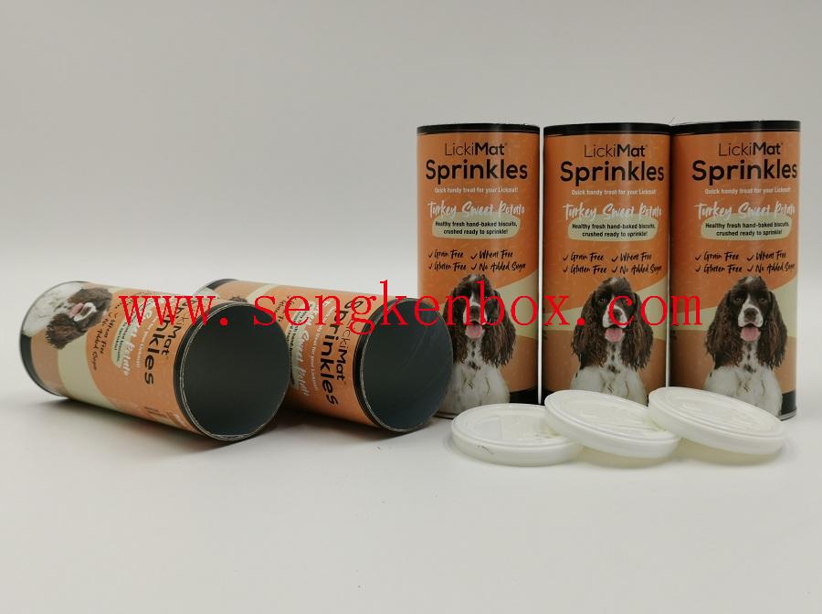 Biscuit Packaging Shaker Paper Canister