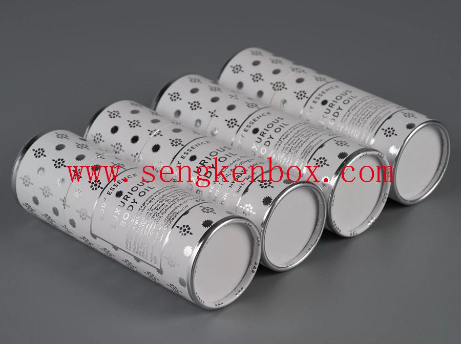 Oil Packaging White Cardboard Tube Oil Packaging White Cardboard Tube