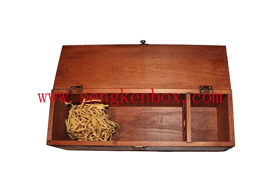 Wooden Box With Metal Clasp Wooden Box With Metal Clasp