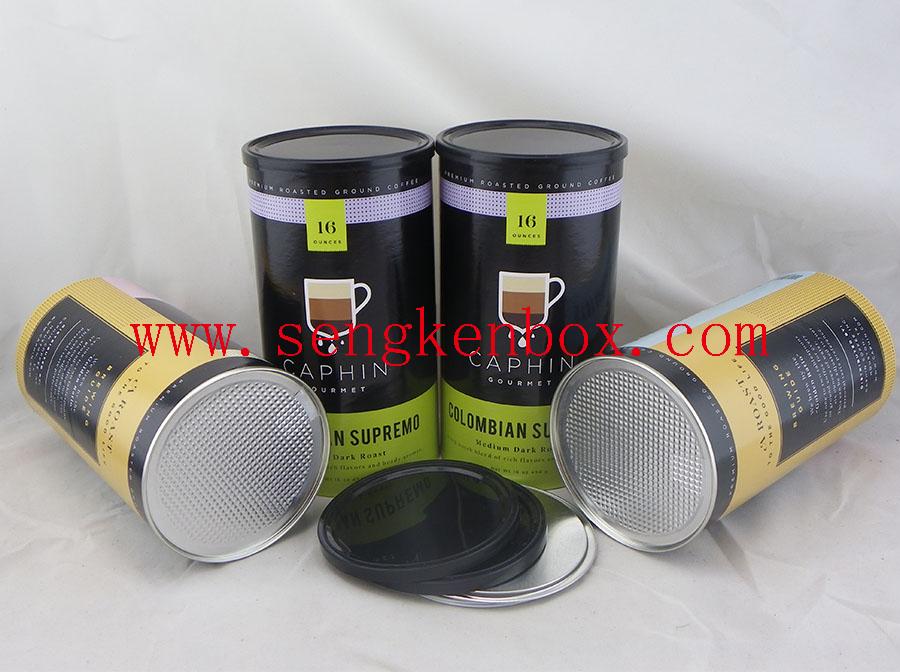  Colombian Supremo Coffee Packaging Paper Cans