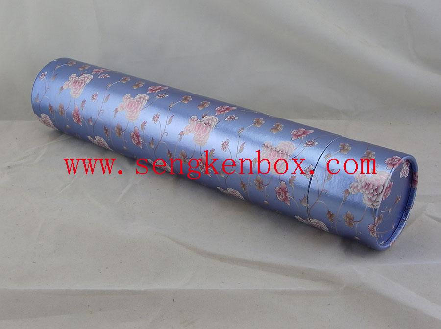 Cardboard Tube with Flower Cardboard Tube with Flower