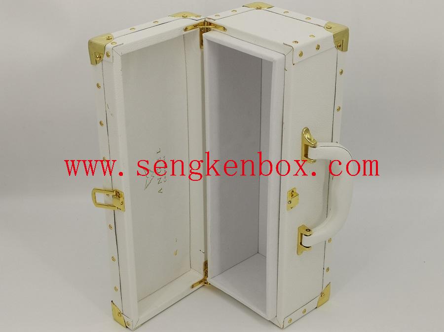 Champagne Packaging Leather Box