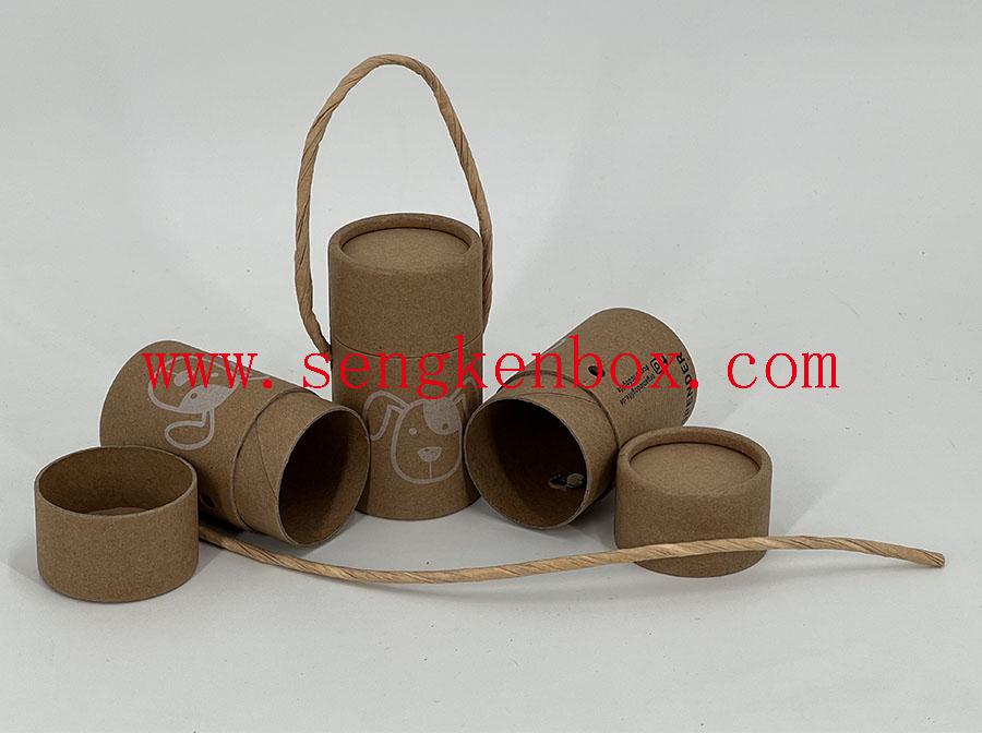 Green Customization Paper Cylinder Cans Green Customization Paper Cylinder Cans