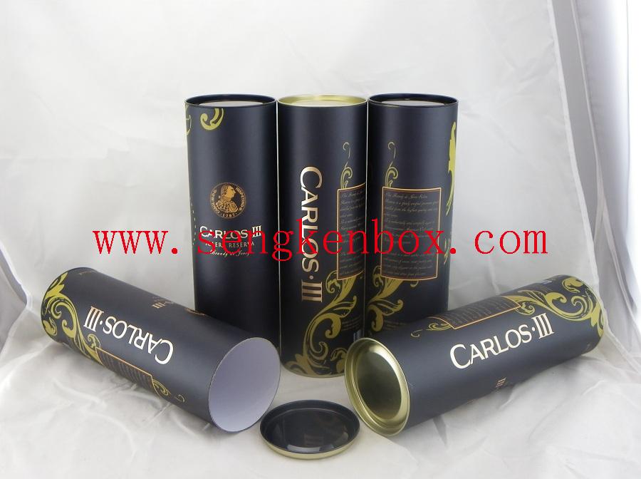 Cylinder Wine Packaging Paper Box Cylinder Wine Packaging Paper Box