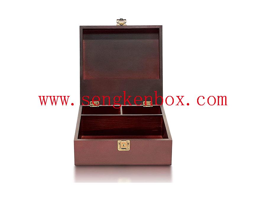 Packaging Wooden Box With Locks Packaging Wooden Box With Locks