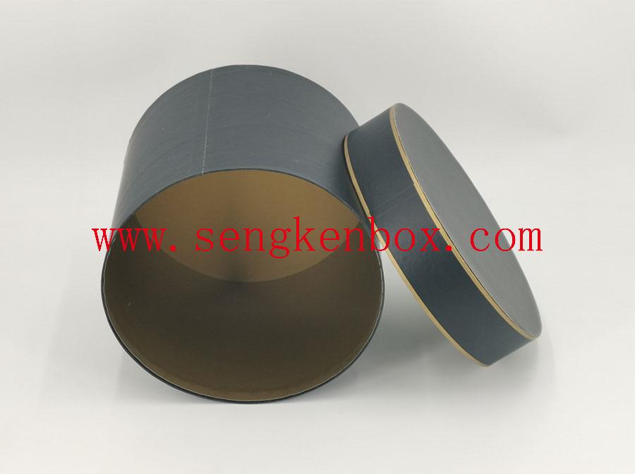 Dark blue brown Paper Tube Dark blue brown Paper Tube