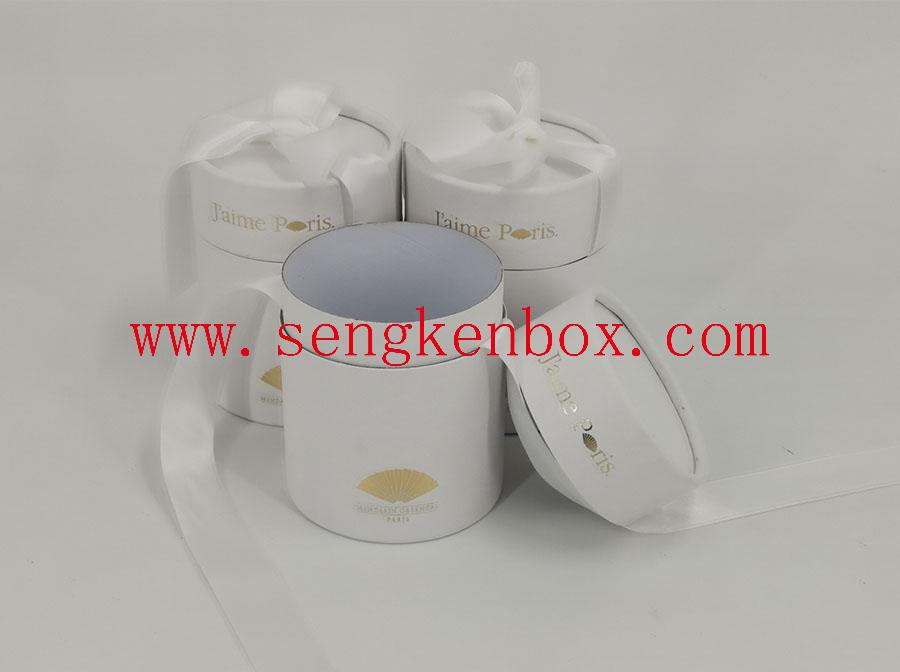 Gift Paper Tube Packaging With Ribbon Gift Paper Tube Packaging With Ribbon