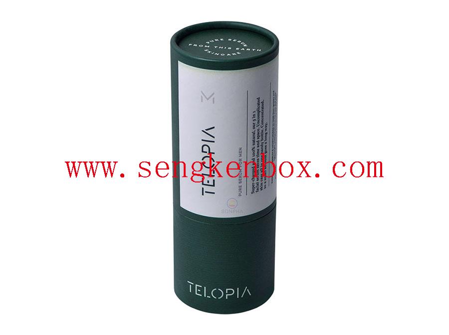 Custom Eco-Friendly Roll Edge Paper Cans