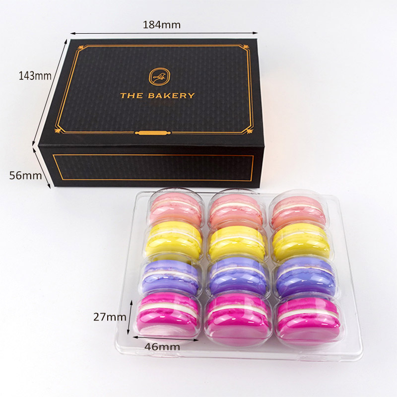 12 macarons magnet gift box