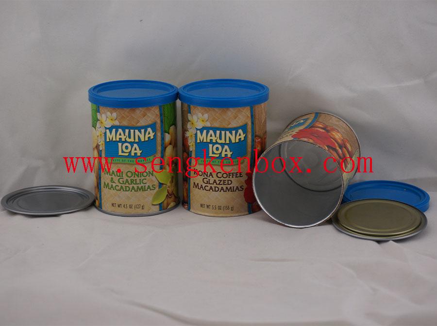 Paper Cans With Moistureproof Cover