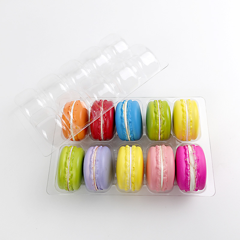 10 macarons plastic blister insert tray