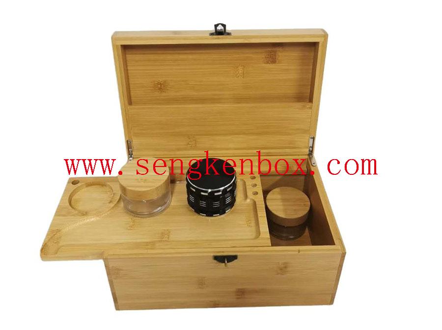 Herb Stash Wooden Case Herb Stash Wooden Case