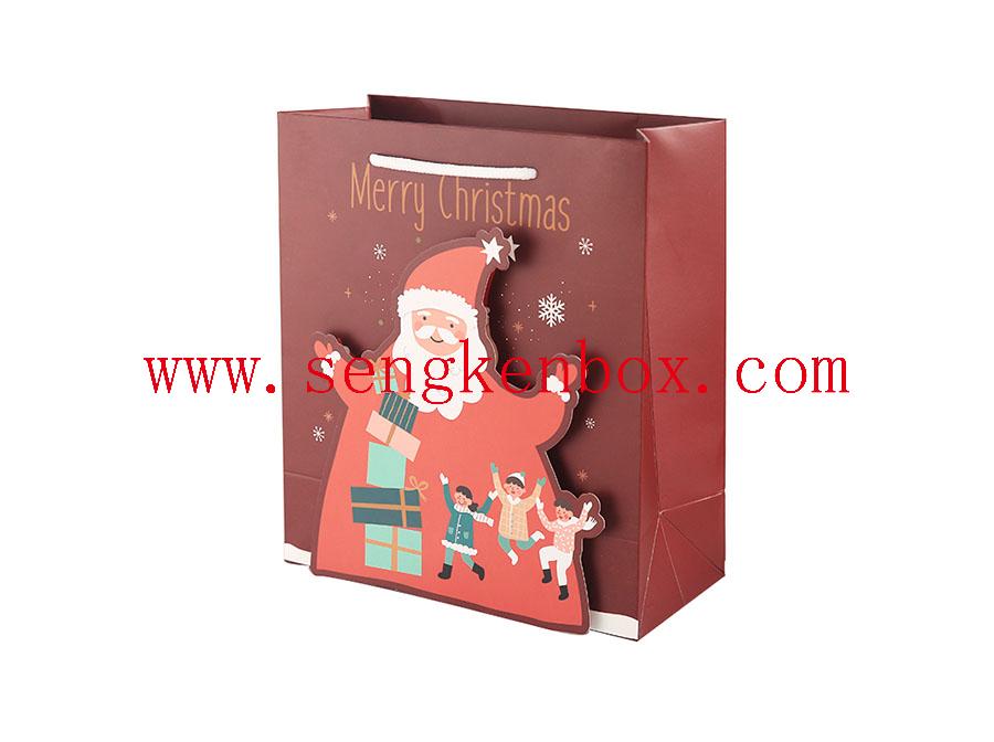 Red Gift Kraft Paper Bag Red Gift Kraft Paper Bag