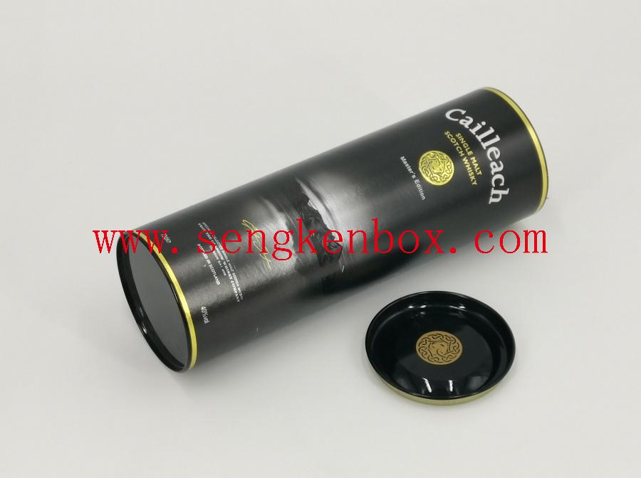 Cylinder Box with Tinplate Lid Cylinder Box with Tinplate Lid