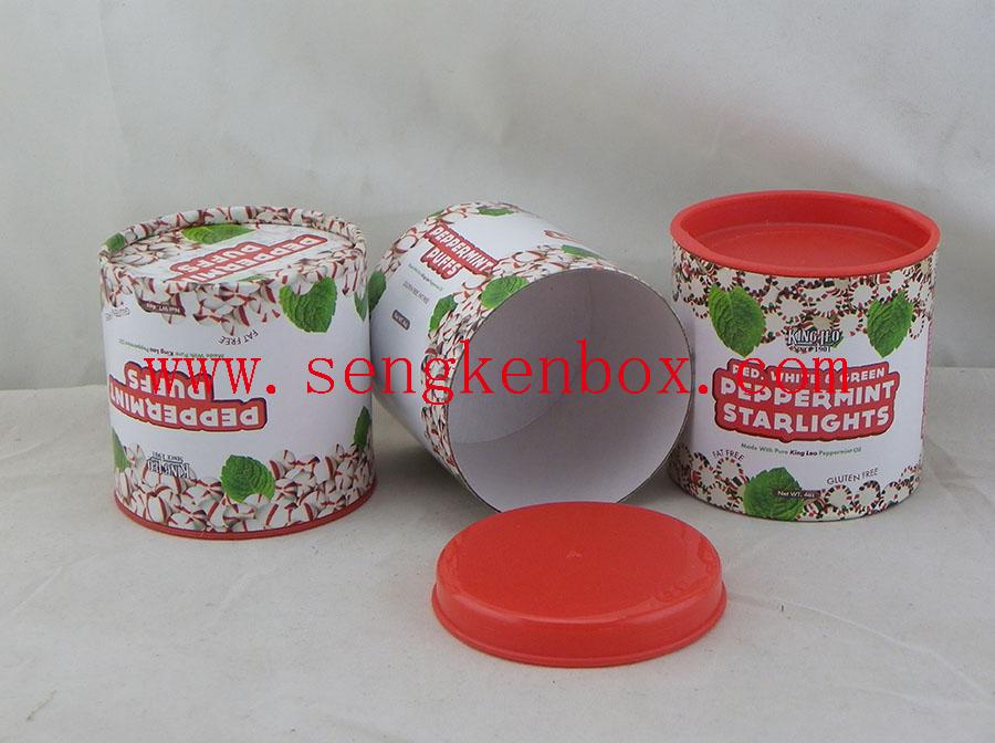 Round Health Food Packaging Box Round Health Food Packaging Box