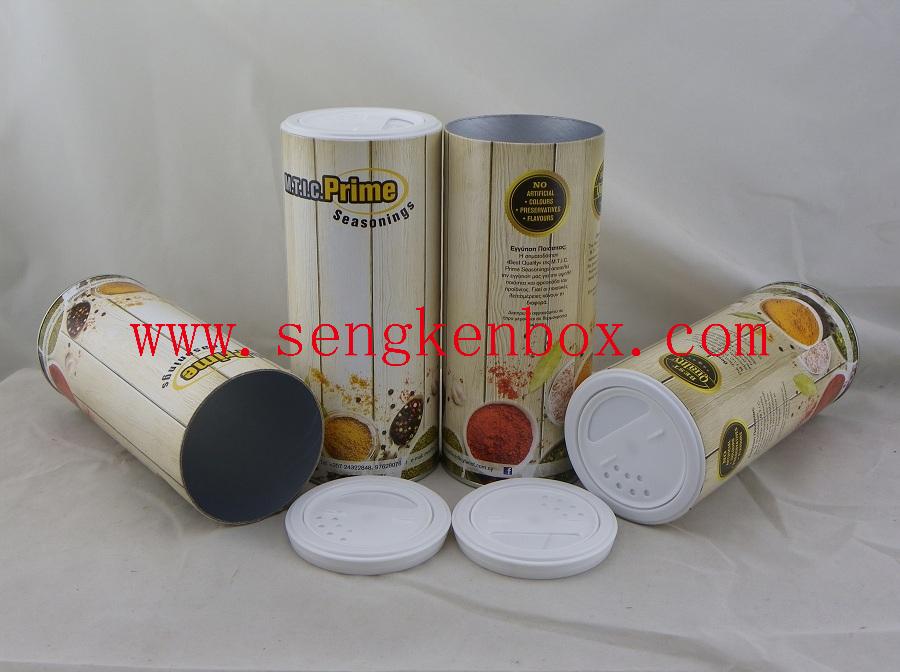 Grease-proof Composite Food Grade Seasonings Packaging Shaker Paper Tube Grease-proof Composite Food Grade Seasonings Packaging Shaker Paper Tube