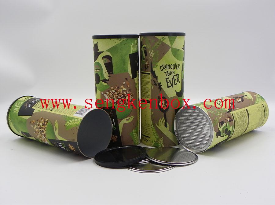 Nuts Packaging Paper Canister Nuts Packaging Paper Canister