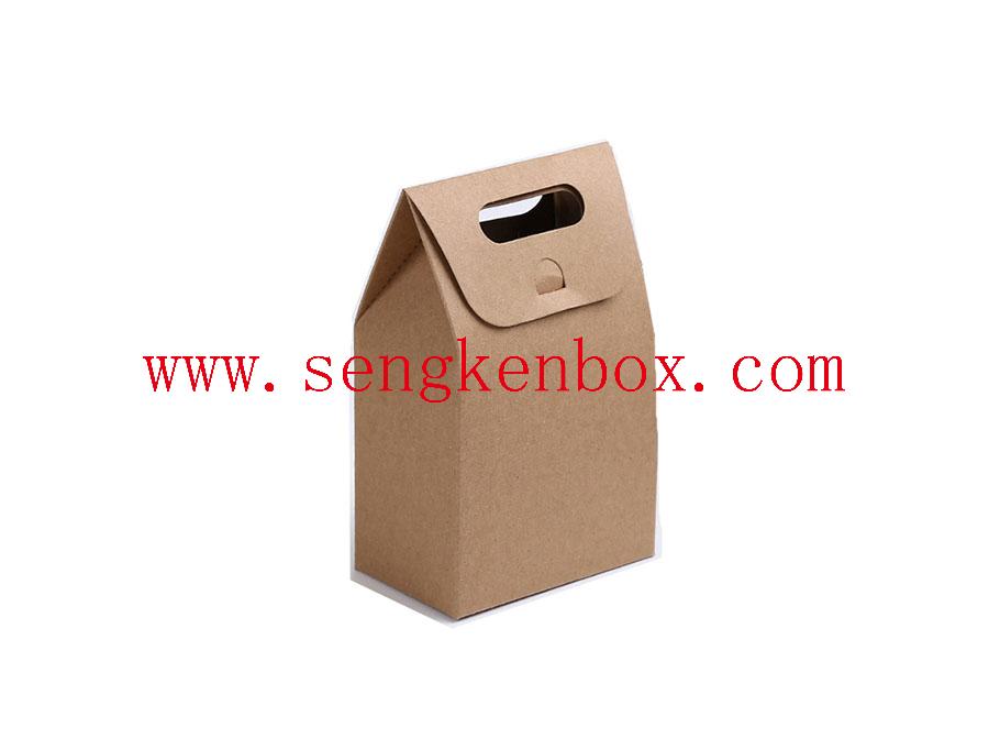 Kraft Paper Case With Integral Handle