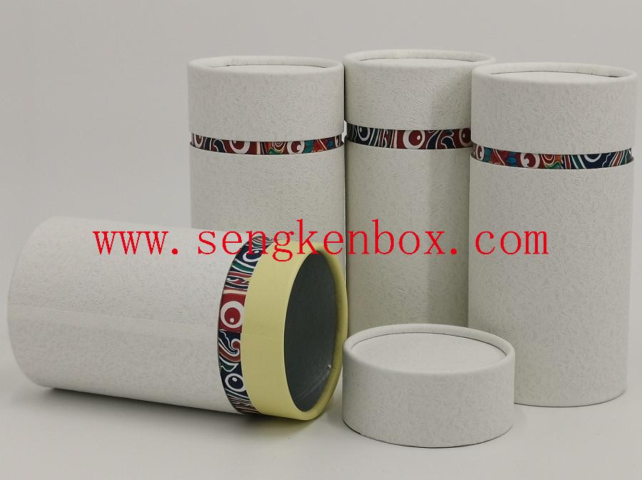 White Kraft Paper Cardboard Tube