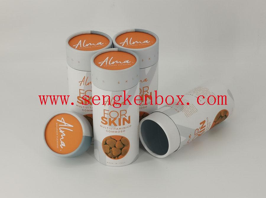 Paper Cardboard Tube with Rolled Edge Paper Cardboard Tube with Rolled Edge