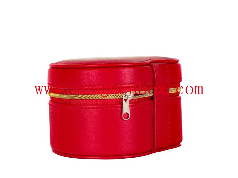 Red Heart Shaped Packaging Leather Box Red Heart Shaped Packaging Leather Box