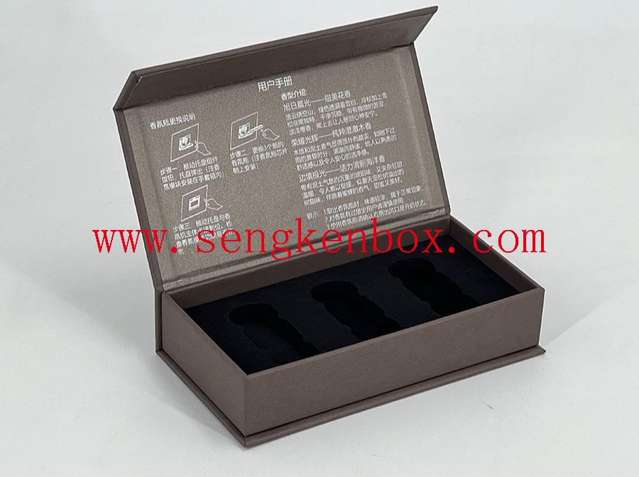 Leather Box With Custom Introduction Text Leather Box With Custom Introduction Text