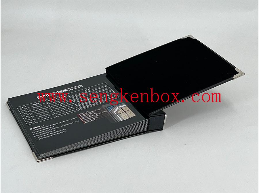 Black Custom Packaging Leather Box