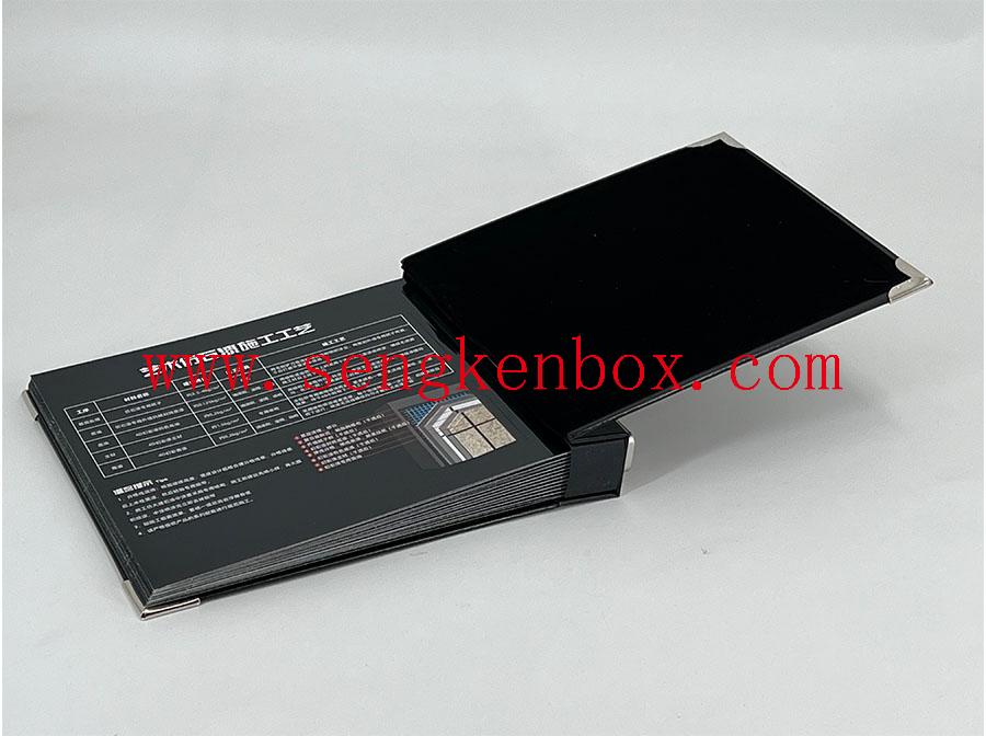 Black Custom Packaging Leather Box Black Custom Packaging Leather Box