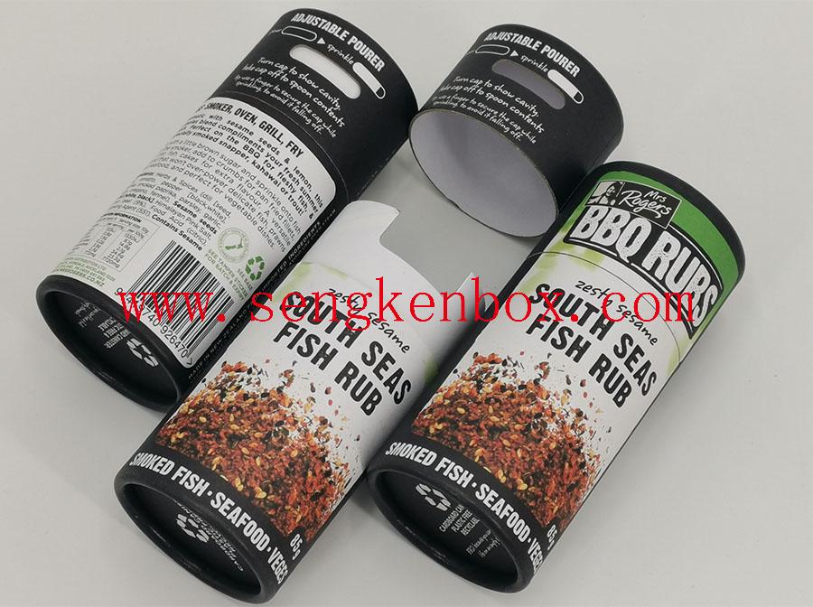 Barbecue Paper Canister Packaging Barbecue Paper Canister Packaging