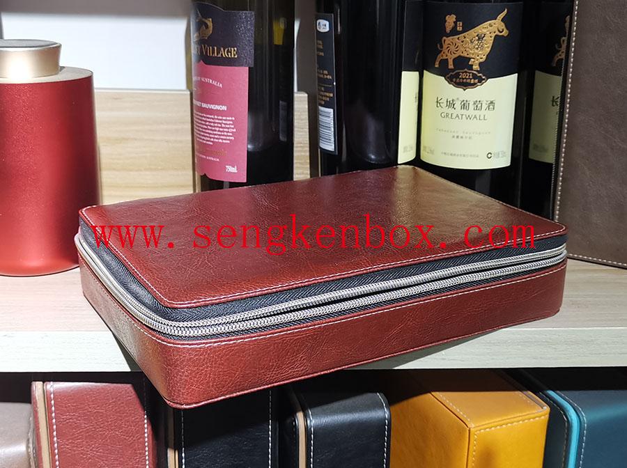 Flip Cover Storage Leather Packaging Box Flip Cover Storage Leather Packaging Box